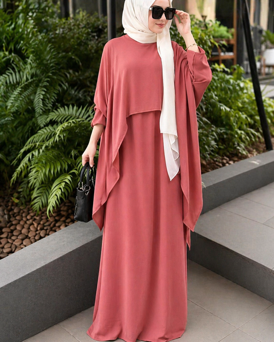 Amara Flow Abaya ā Premium Italian Cotton, Cooling & Effortlessly Elegant