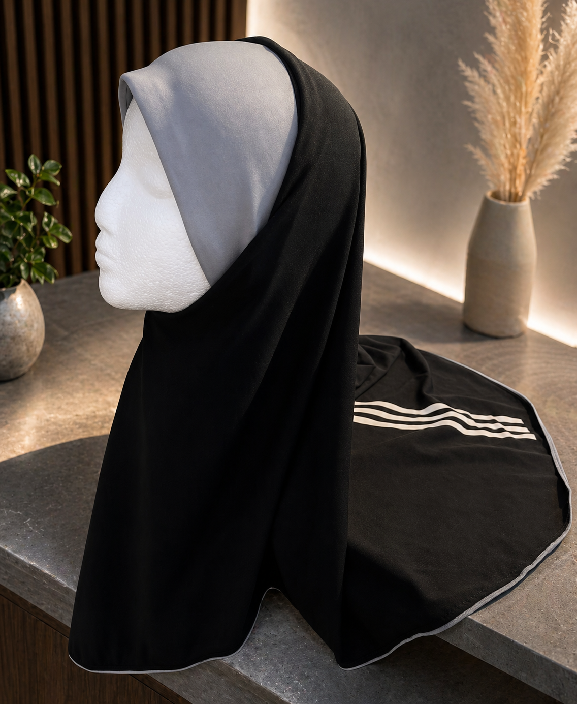 Sport Hijab – Lightweight, Breathable & Sweat-Absorbing for Active Women