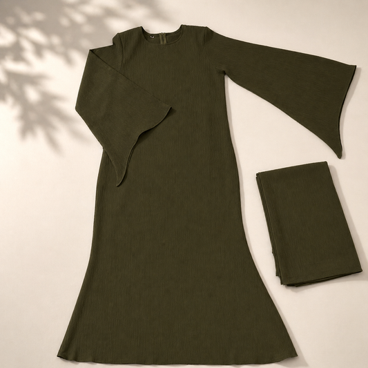 Modern Abaya – Premium Italian Cotton, Breathable & Wrinkle-Resistant